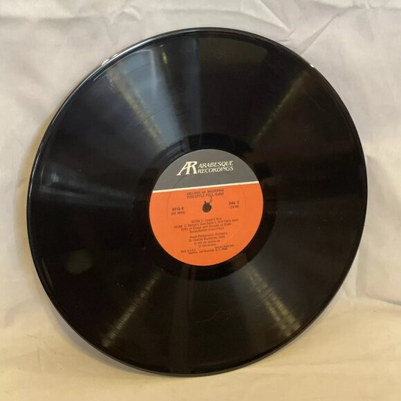 Sir Arthur Sullivan Pineapple Poll (Vinyl, 1980) Arabesque Recordings 8016 VG+ - Picture 9 of 10